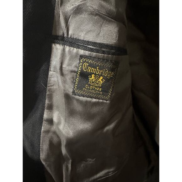 Vintage Custom Fit 48R Cambridge Sport Coat - Oliver Cut - Dry Clean Only - Picture 3 of 6